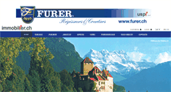 Desktop Screenshot of furer.ch