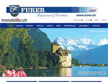 Tablet Screenshot of furer.ch